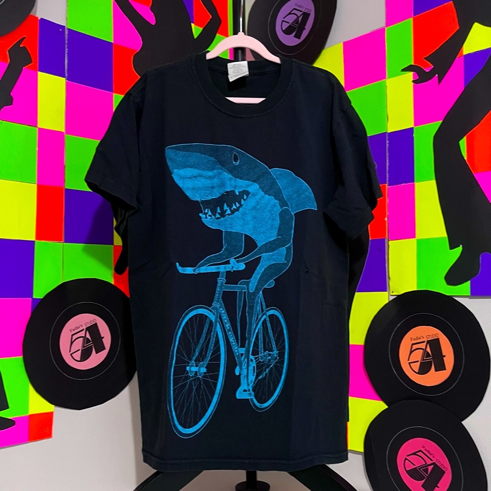 Youth T Even Sharks Ride Bikes